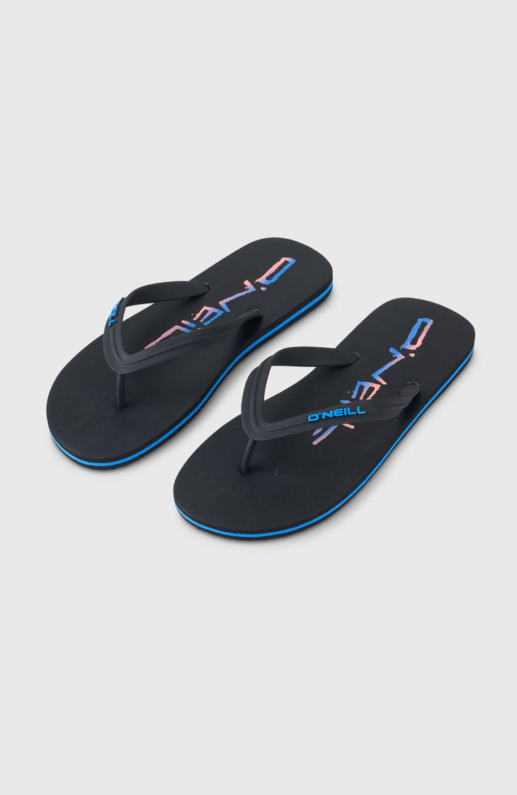 Profile Retro slippers | Black Out