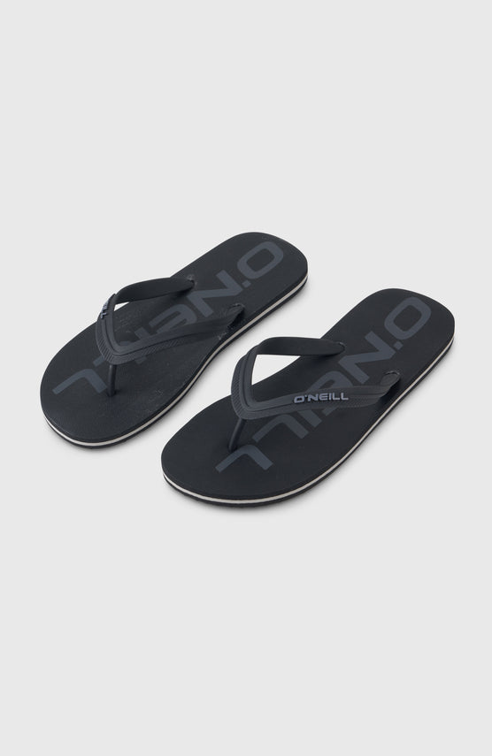 Profile Logo slippers | Black Out