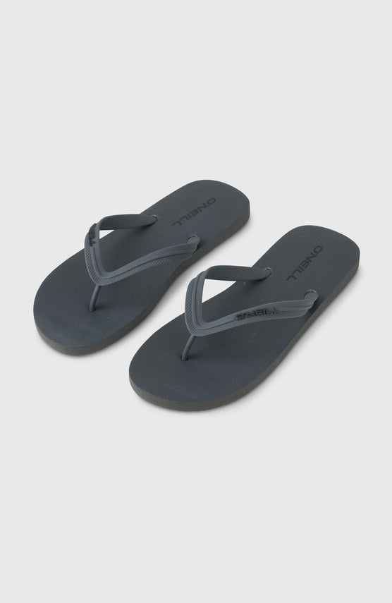 Profile Small Logo slippers | Asphalt