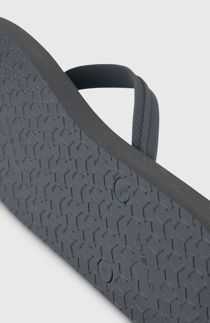 Profile Small Logo slippers | Asphalt