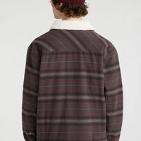 Jas Fleece-Lined | Grey Crossover Stripe
