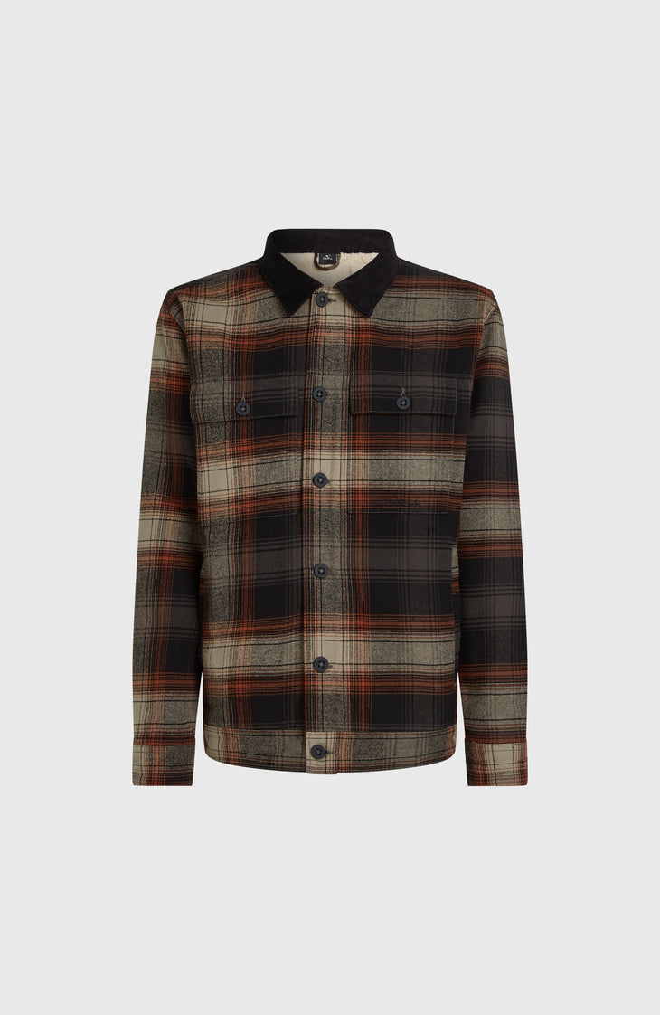Jas met fleecevoering | Grey Check Small