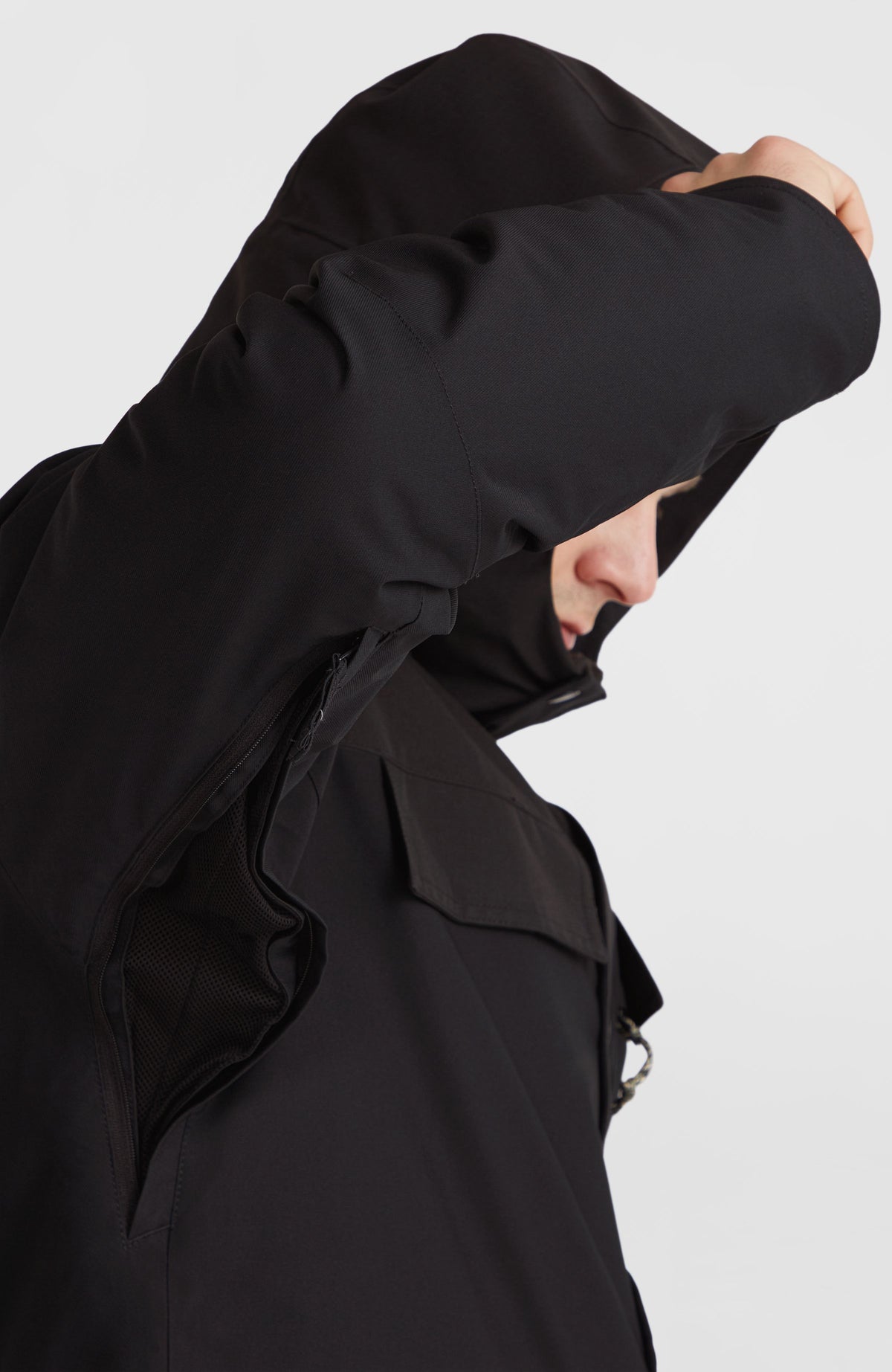 Utility Pro Hybrid wintersportjas | Black Out