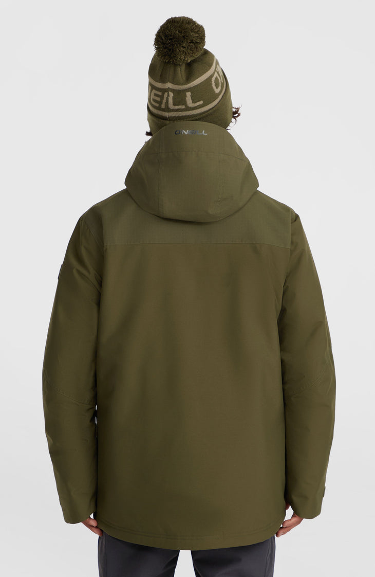 Utility Hybrid wintersportjas | Forest Night