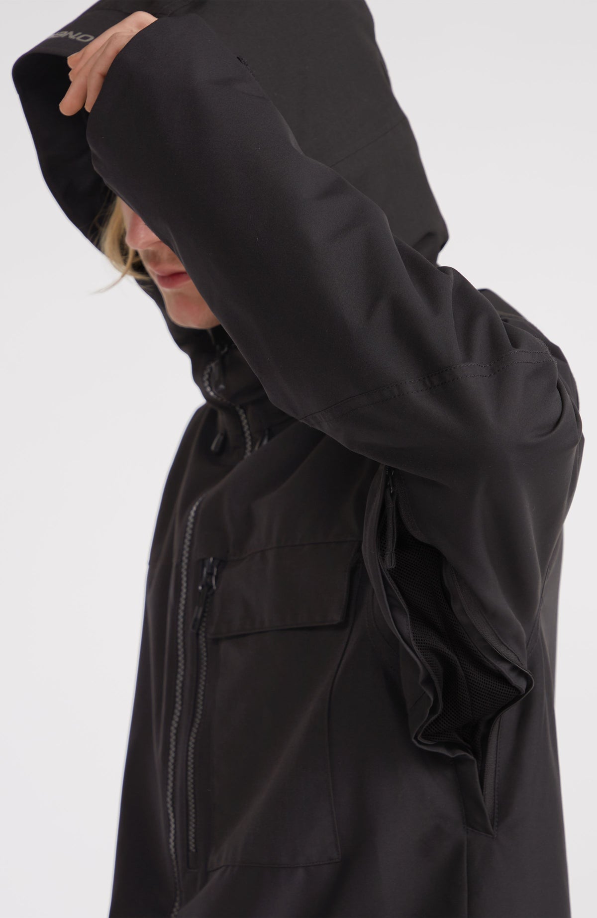 Utility Hybrid wintersportjas | Black Out