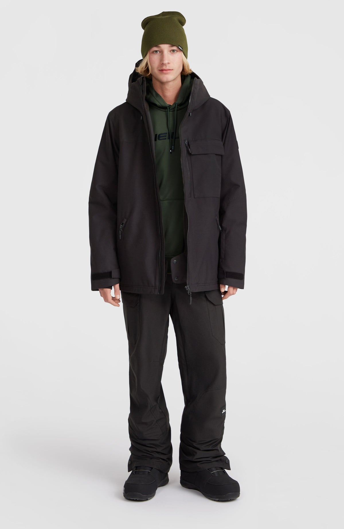 Utility Hybrid wintersportjas | Black Out