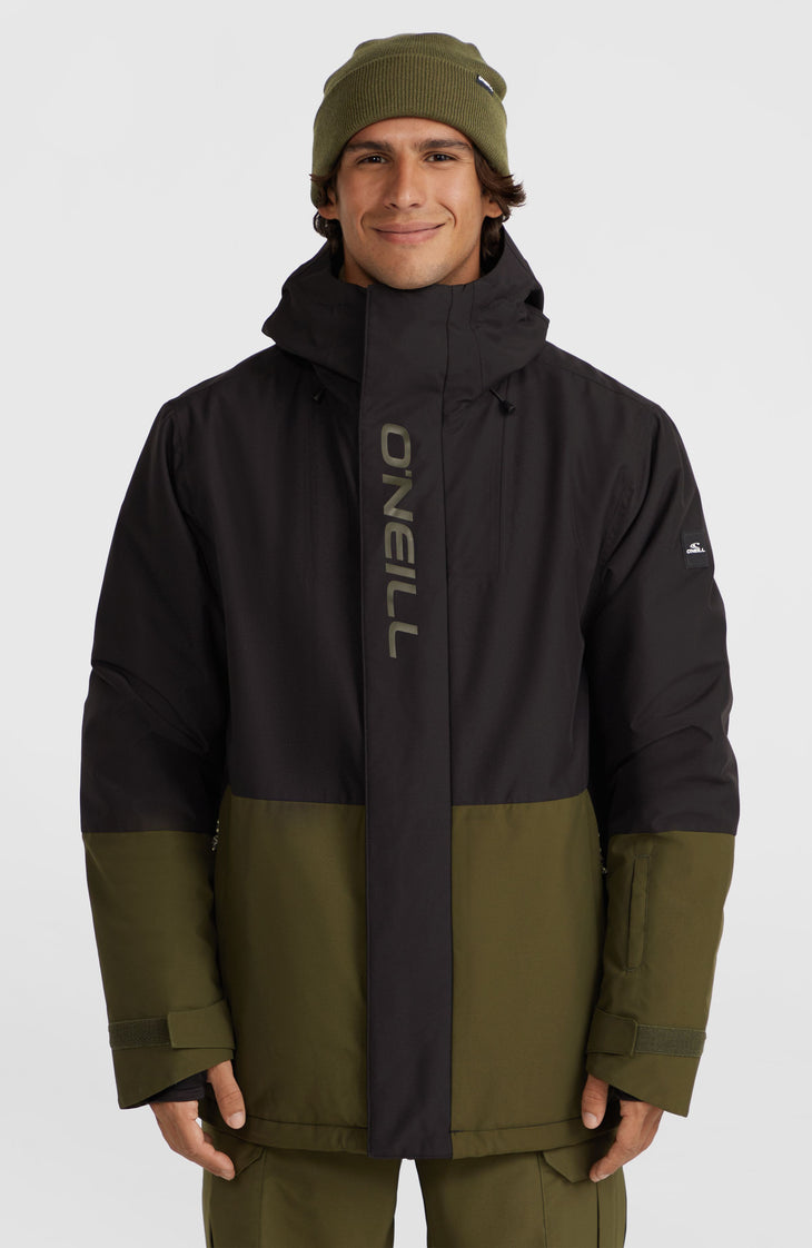 O'Riginals Hybrid wintersportjas | Black Out Colour Block