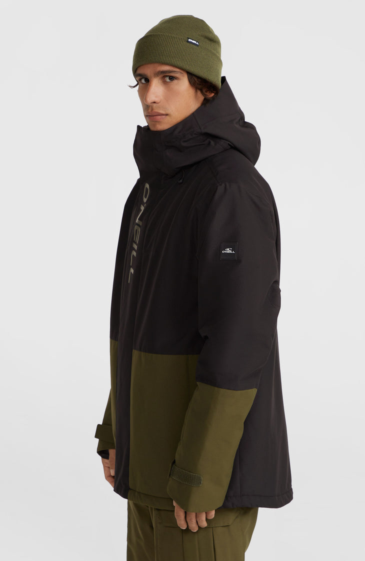 O'Riginals Hybrid wintersportjas | Black Out Colour Block