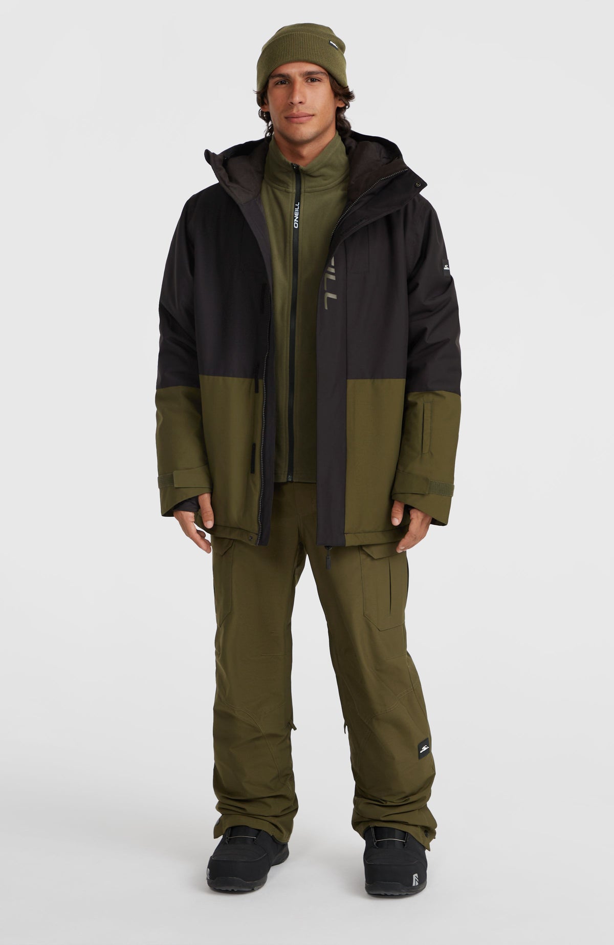 O'Riginals Hybrid wintersportjas | Black Out Colour Block