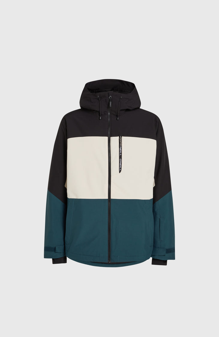 Carbonite wintersportjas | Alma Steel Colour Block
