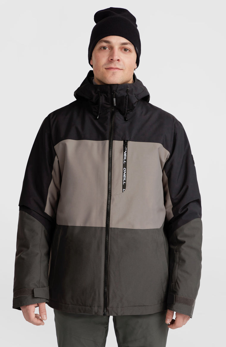 Carbonite wintersportjas | Black Out Colour Block Carbonite wintersportjas | Black Out Colour Block