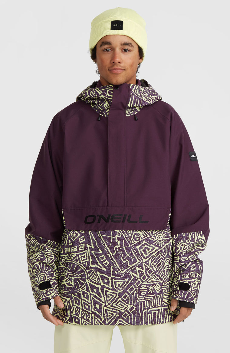 O'Riginals Anorak wintersportjas | Dark Purple Sketcheritage O'Riginals Anorak wintersportjas | Dark Purple Sketcheritage