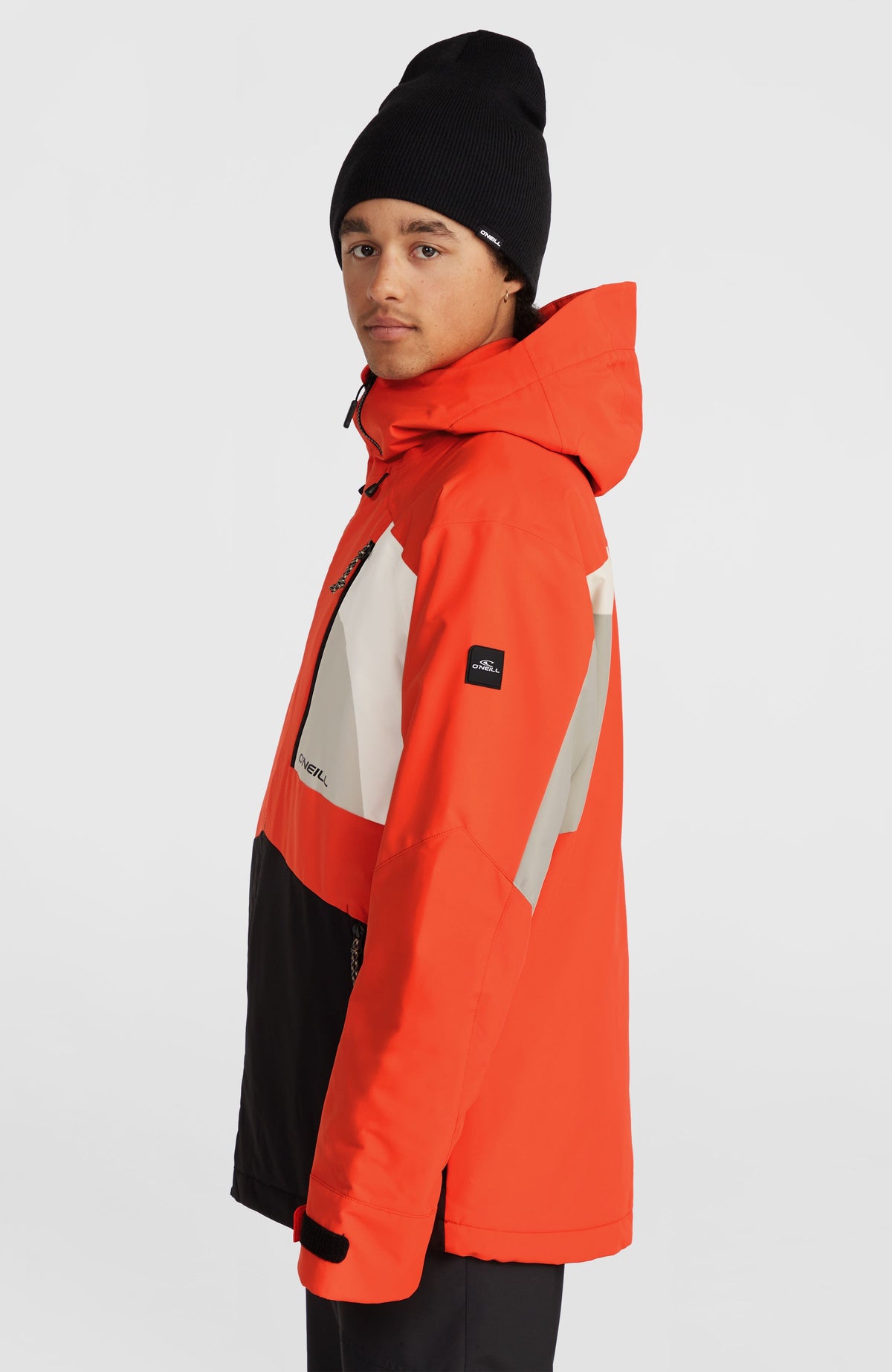 Hammer Block wintersportjas | Paprika Flame Colour Block