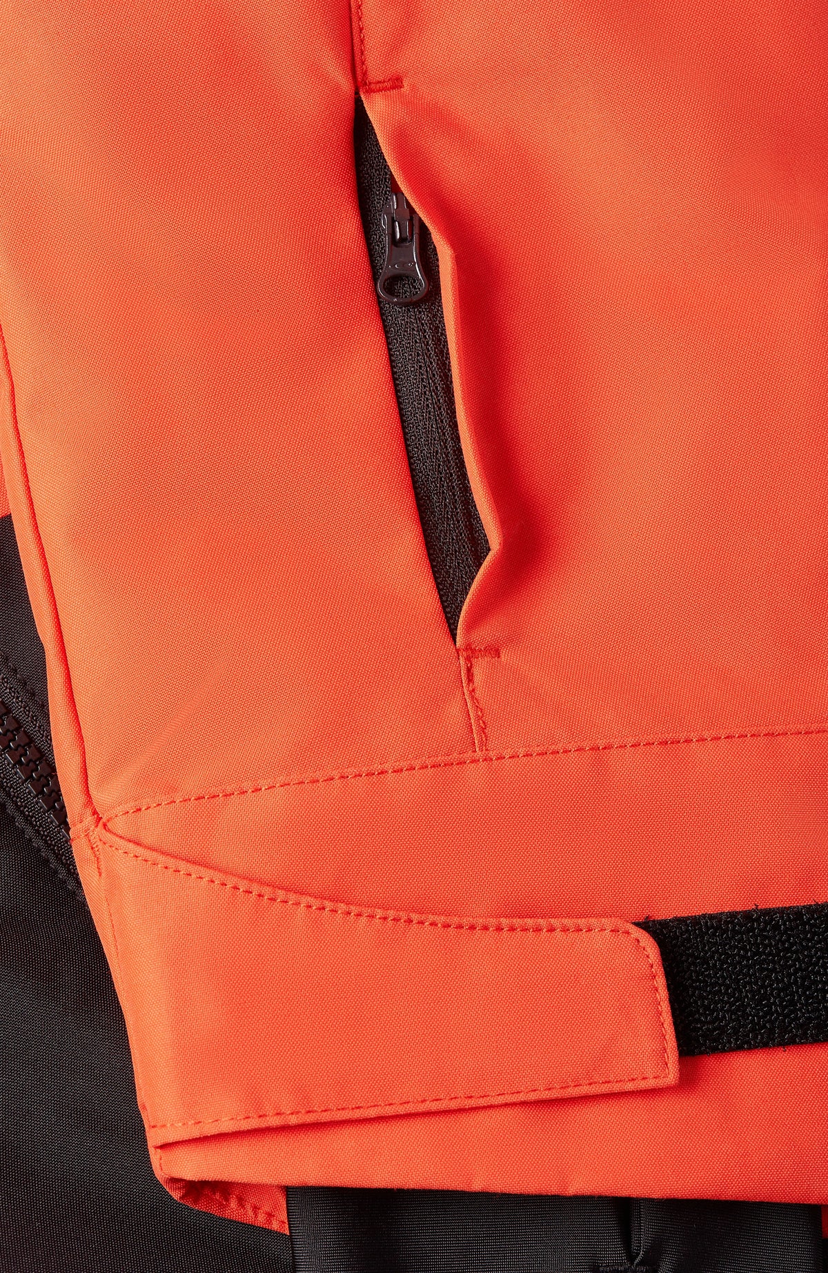 Hammer Block wintersportjas | Paprika Flame Colour Block