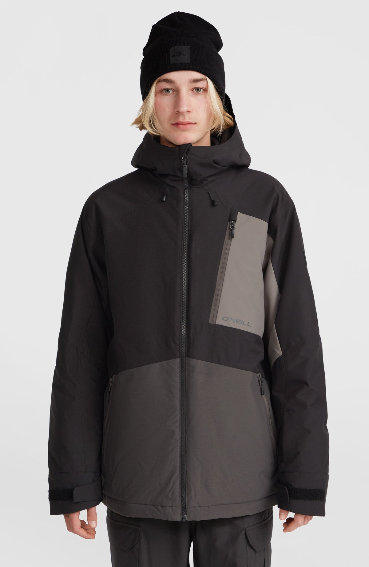 Hammer Block wintersportjas | Black Out Colour Block