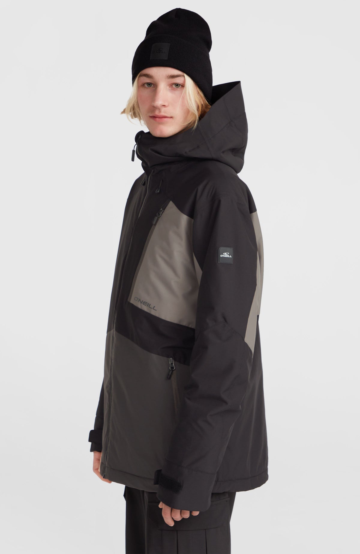 Hammer Block wintersportjas | Black Out Colour Block