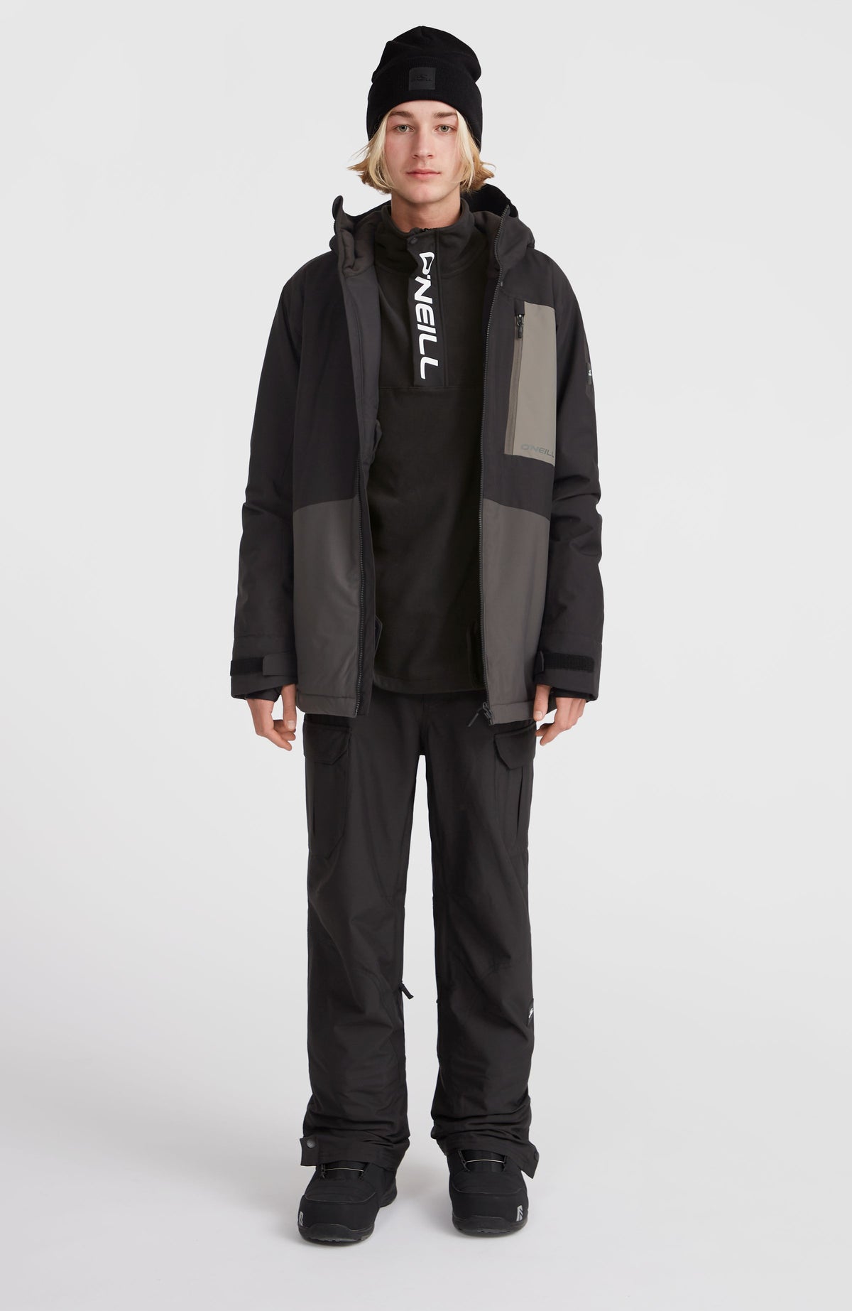 Hammer Block wintersportjas | Black Out Colour Block