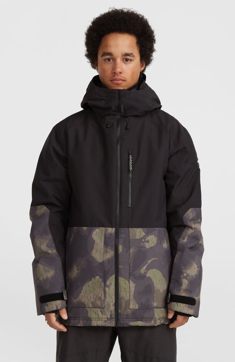 O'Riginals Block wintersportjas | Black Night Camo O'Riginals Block wintersportjas | Black Night Camo