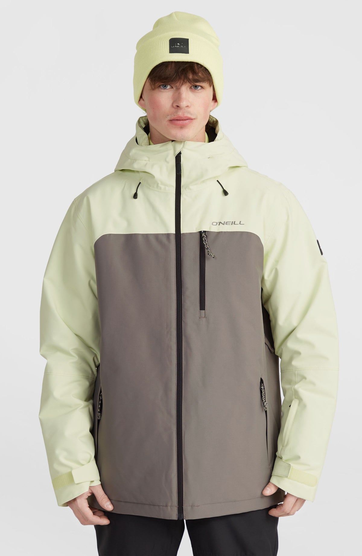 Hammer Plus wintersportjas | Flint Stone Colour Block