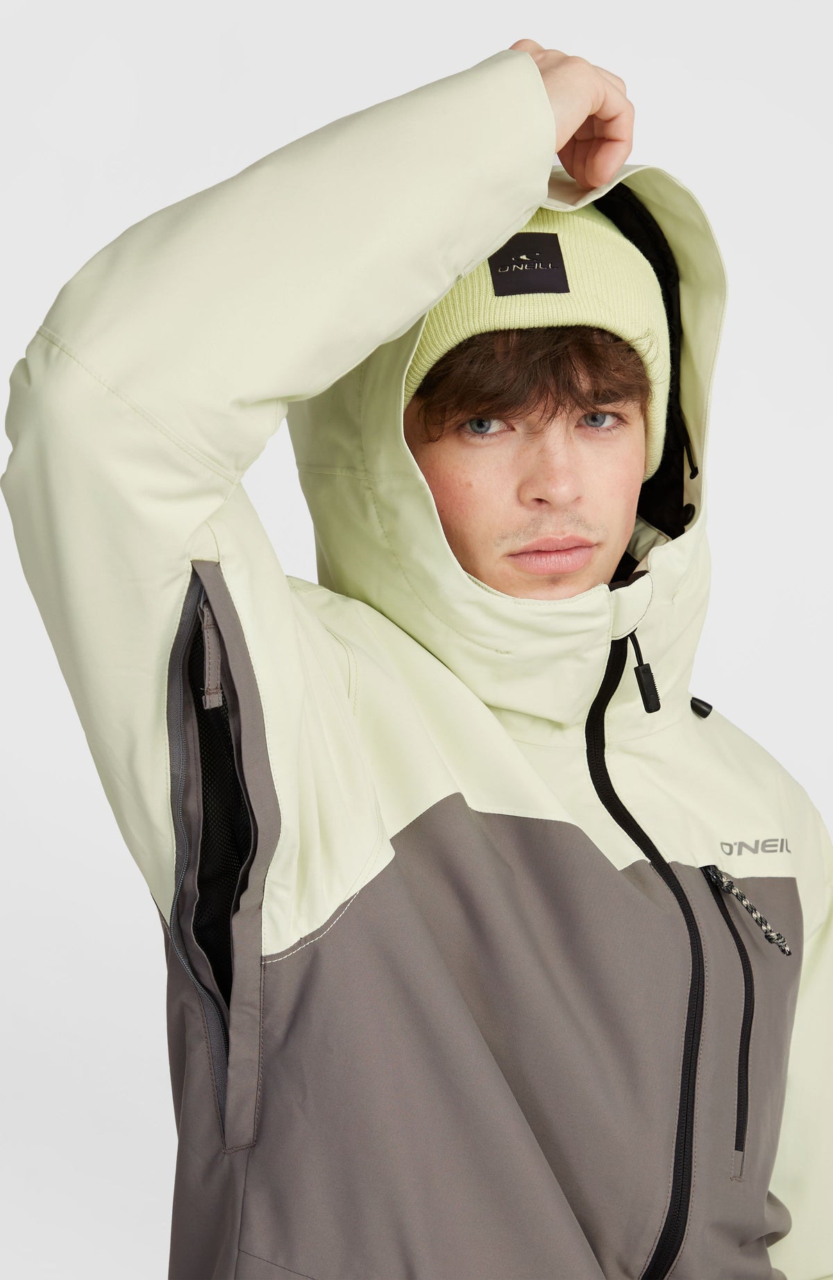Hammer Plus wintersportjas | Flint Stone Colour Block