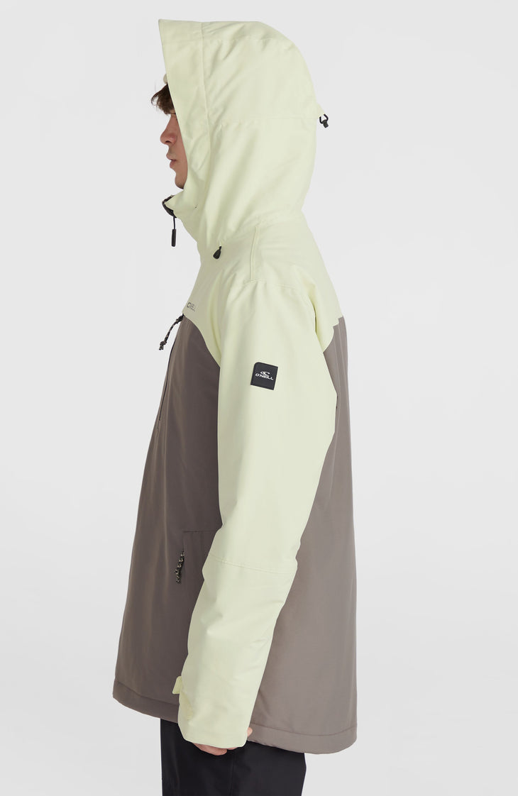 Hammer Plus wintersportjas | Flint Stone Colour Block