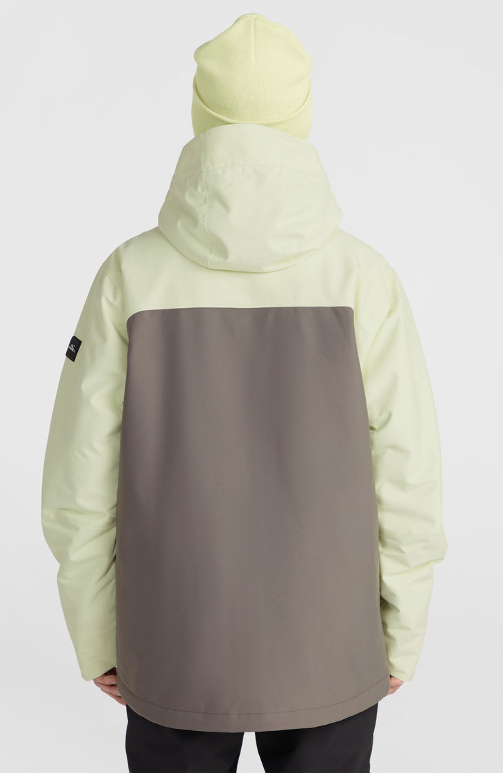 Hammer Plus wintersportjas | Flint Stone Colour Block