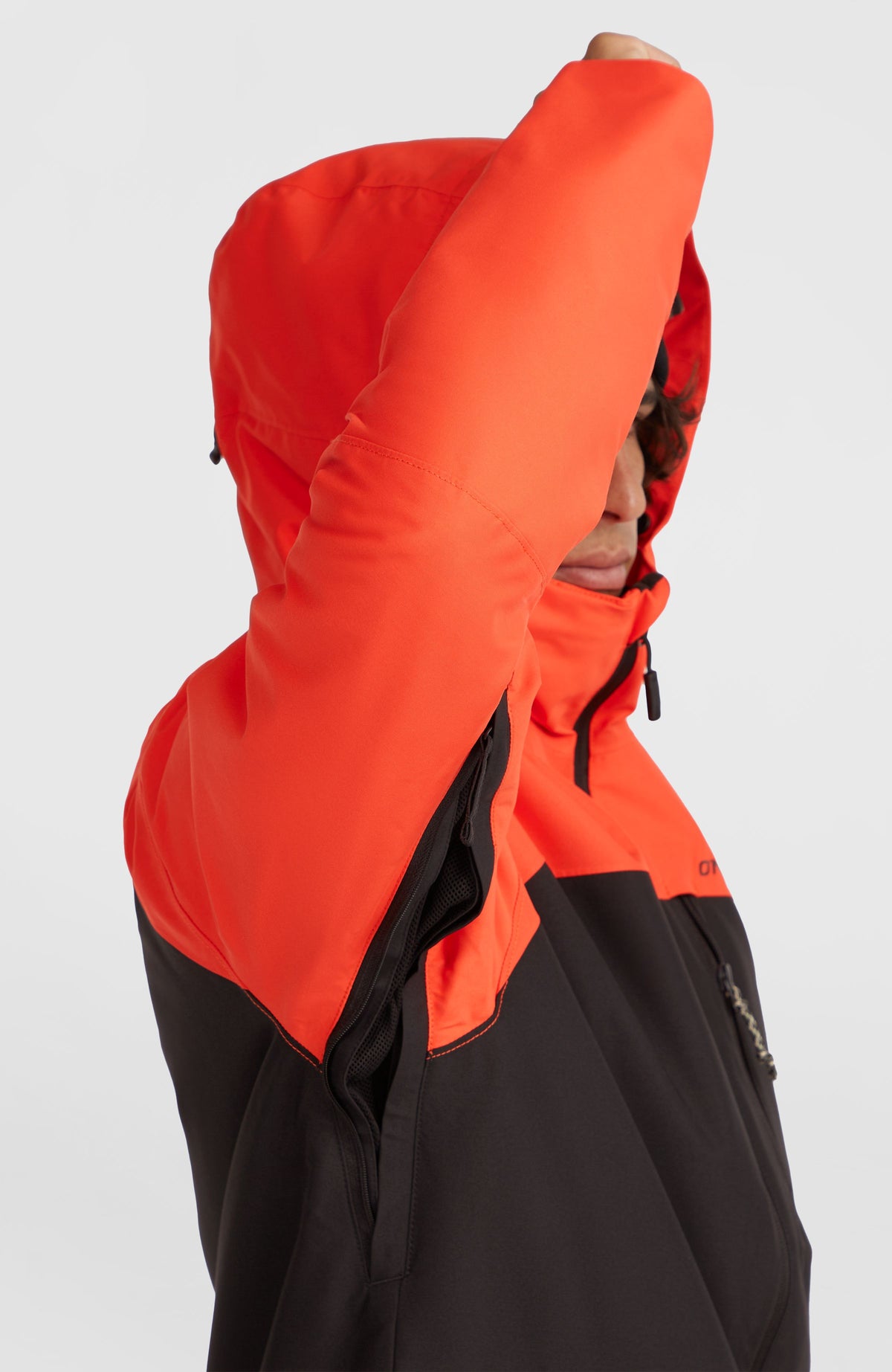Hammer Plus wintersportjas | Black Out Colour Block