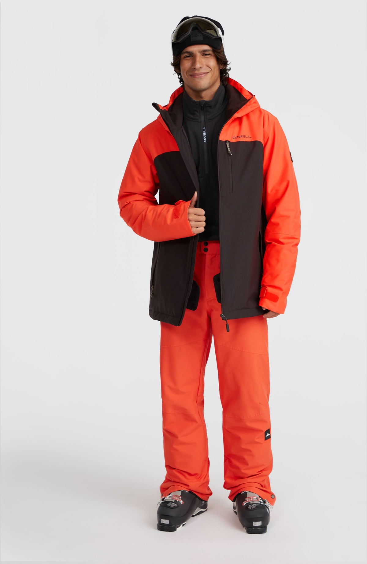 Hammer Plus wintersportjas | Black Out Colour Block