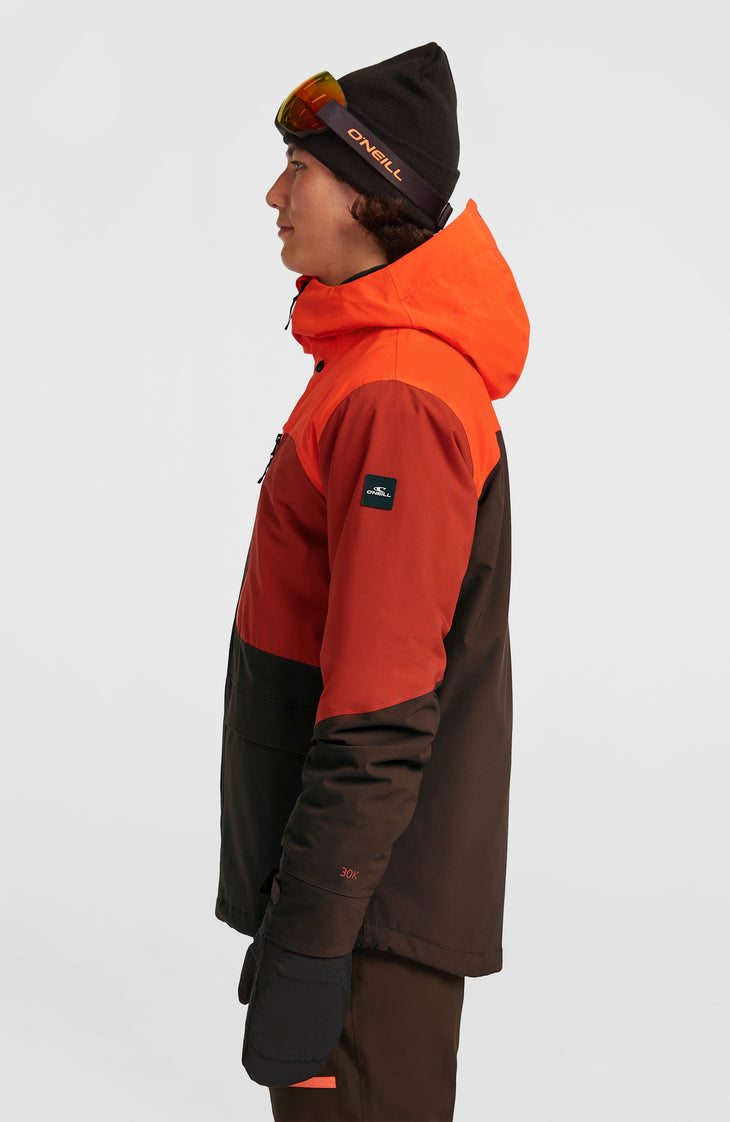 FWC'Peak Fire wintersportjas | Flame Colour Block
