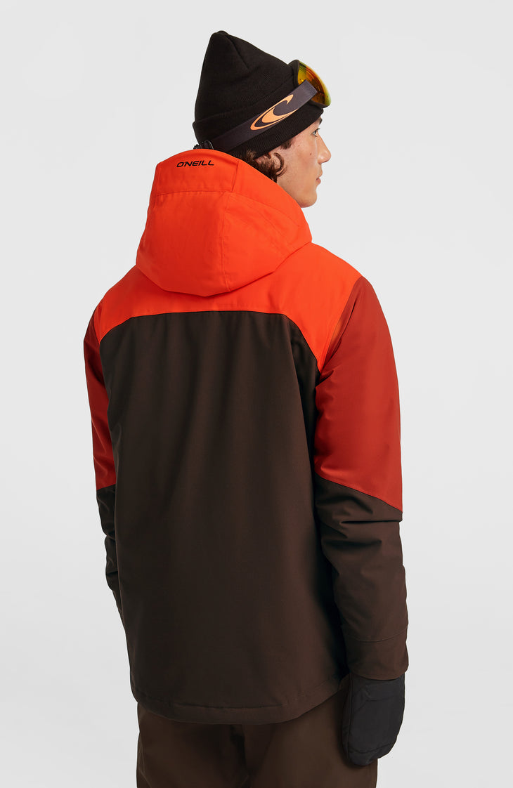 FWC'Peak Fire wintersportjas | Flame Colour Block