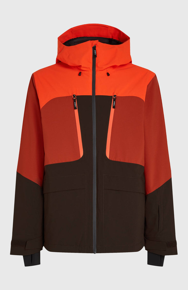 FWC'Peak Fire wintersportjas | Flame Colour Block