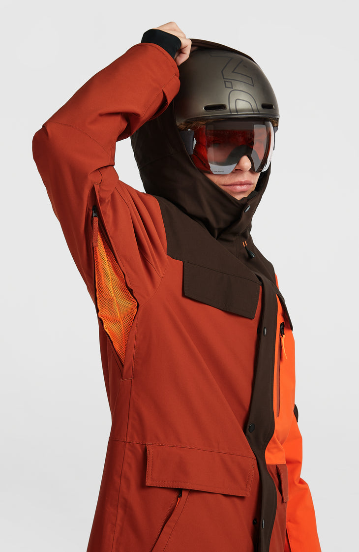 FWC'Peak Pro wintersportjas | Bonfire Colour Block