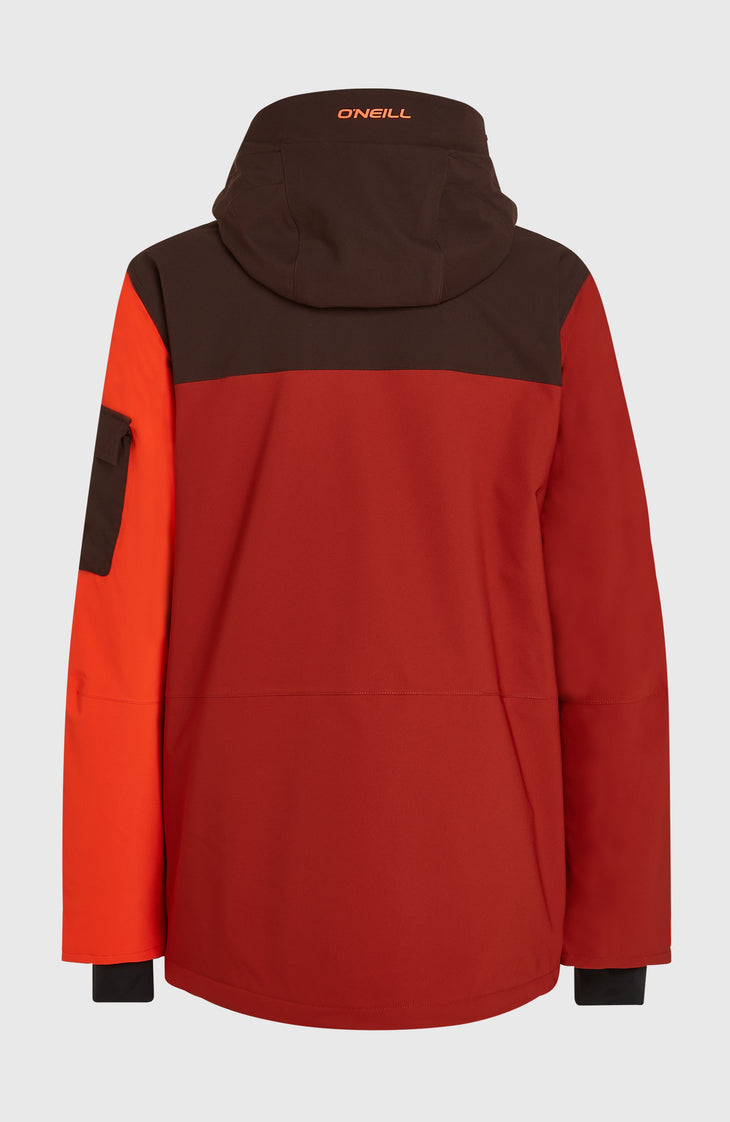 FWC'Peak Pro wintersportjas | Bonfire Colour Block