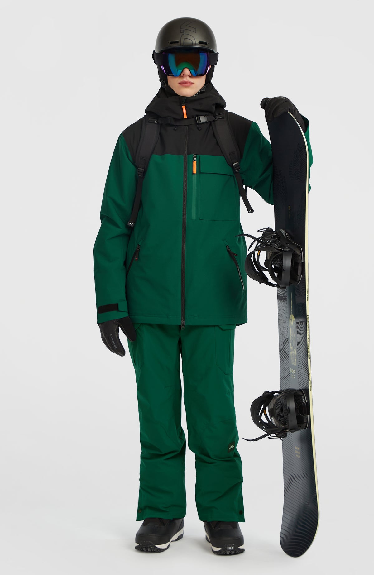 FWC'Peak wintersportjas | Emerald Envy Colour Block
