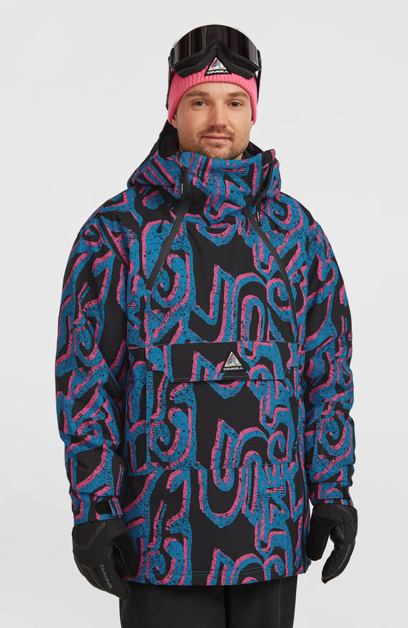 FWC'Play Asymmetric wintersportjas | Ocean Melody Colour Block FWC'Play Asymmetric wintersportjas | Ocean Melody Colour Block