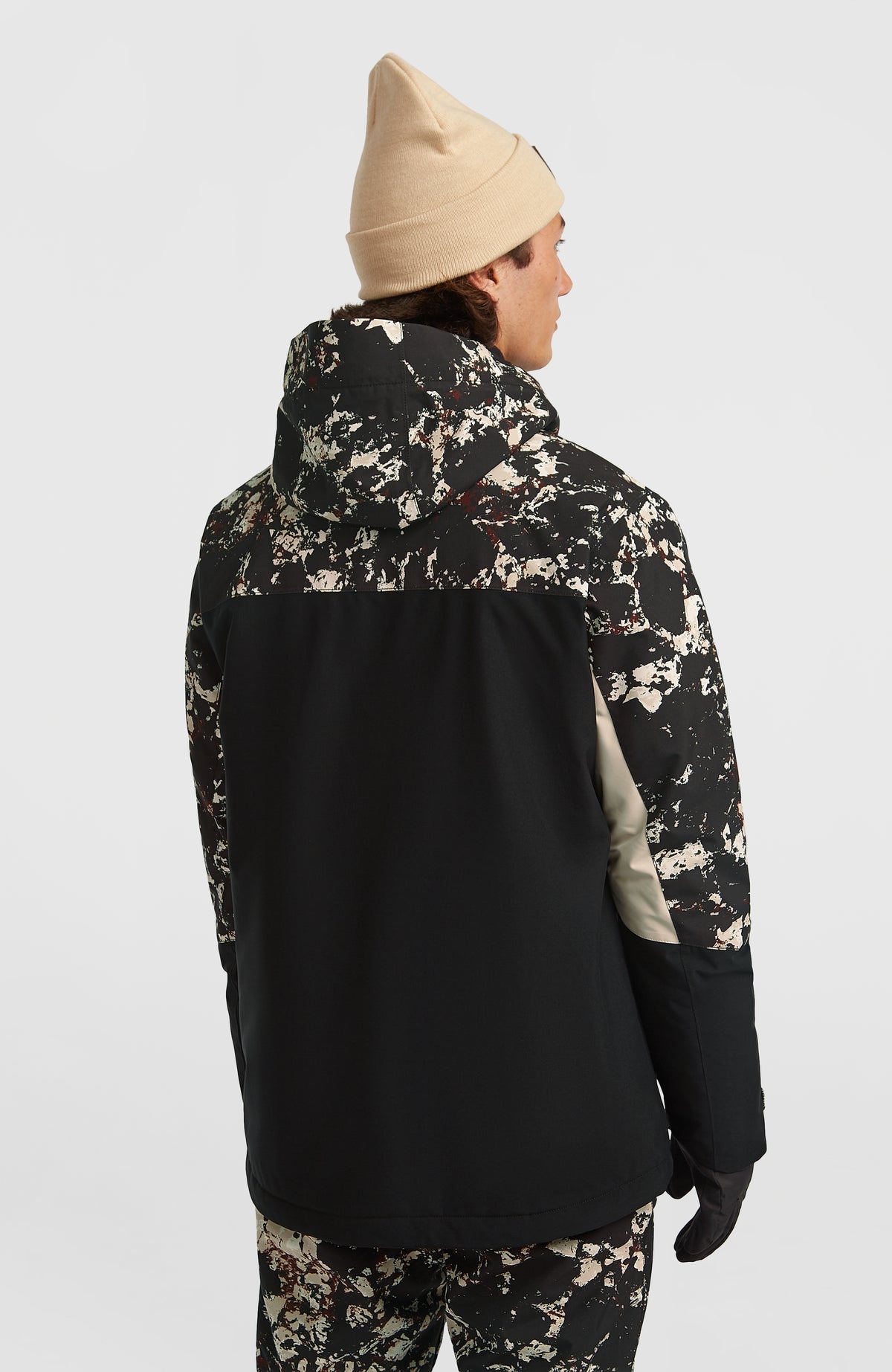 FWC'Cruz Triple wintersportjas | Black/Beige Quarry