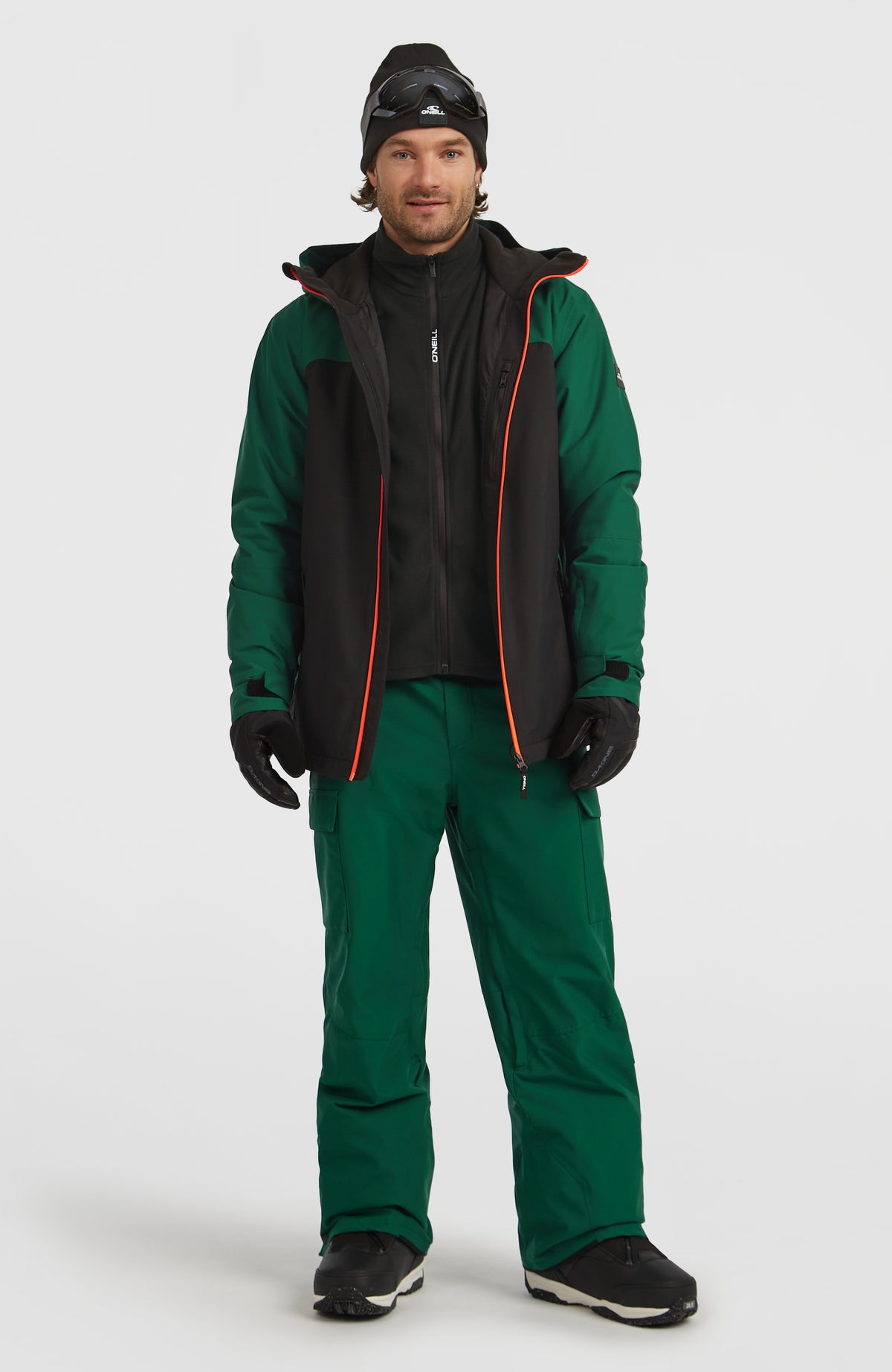 FWC'Cruz Duo wintersportjas | Emerald Envy Colour Block