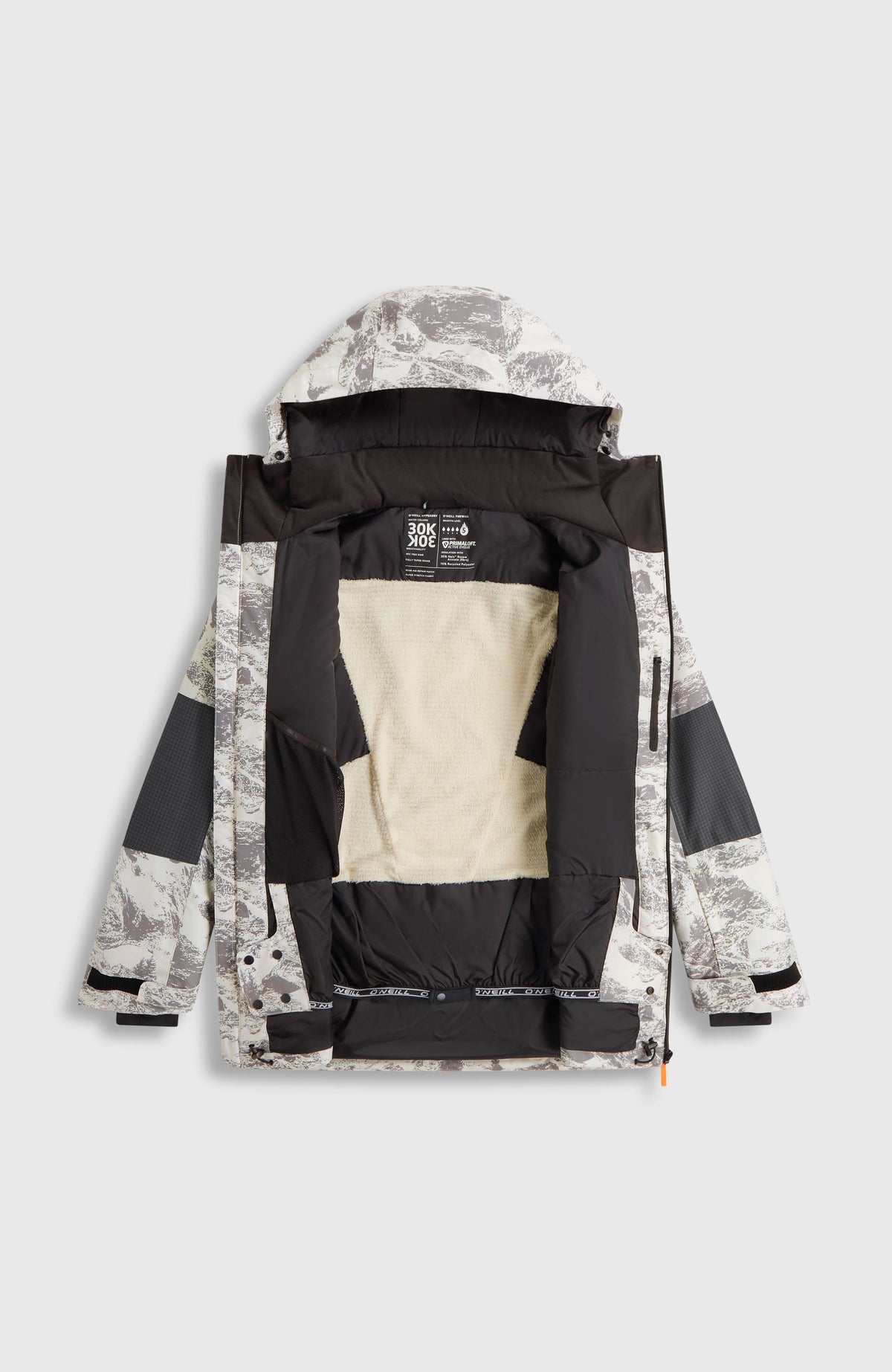 FWC'Peak Fire wintersportjas | Grey Mountain Landscape