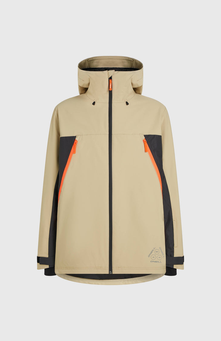 FWC'Peak Pro wintersportjas | Olive Blush Colour Block