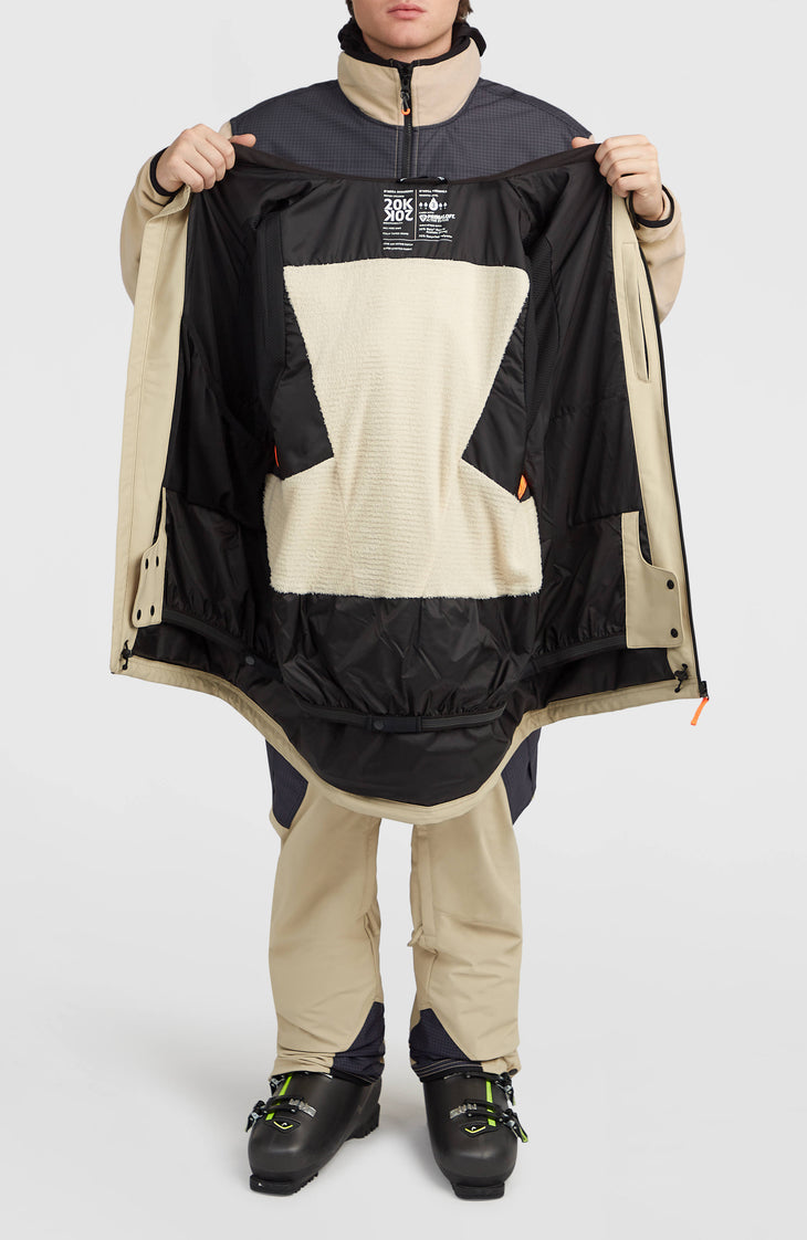 FWC'Peak Pro wintersportjas | Olive Blush Colour Block