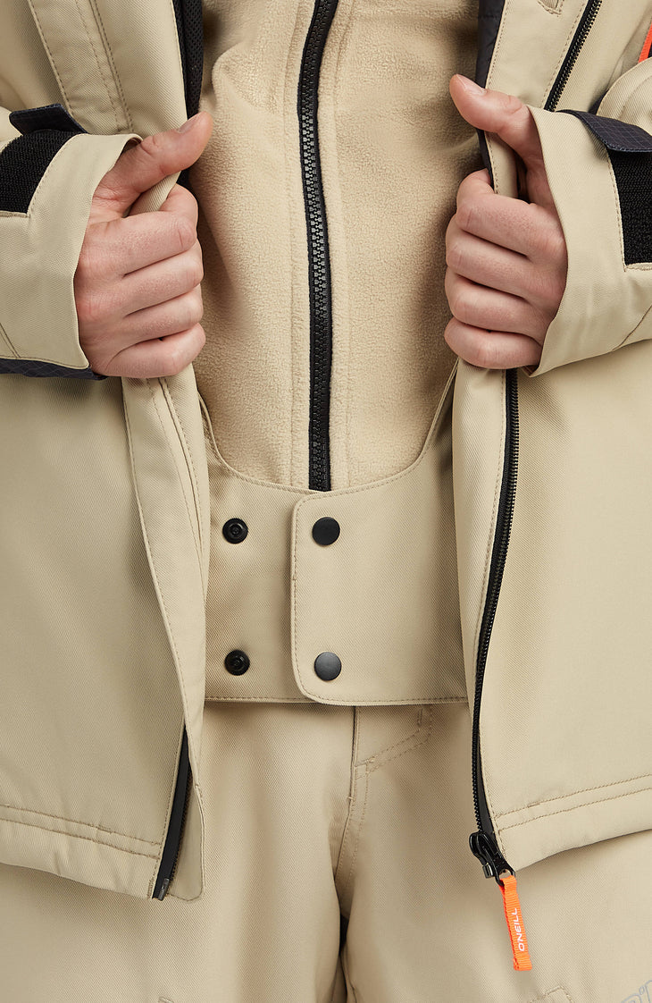 FWC'Peak Pro wintersportjas | Olive Blush Colour Block