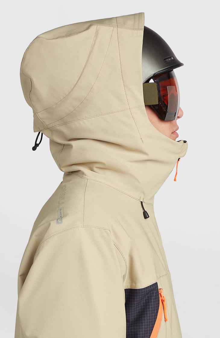 FWC'Peak Pro wintersportjas | Olive Blush Colour Block
