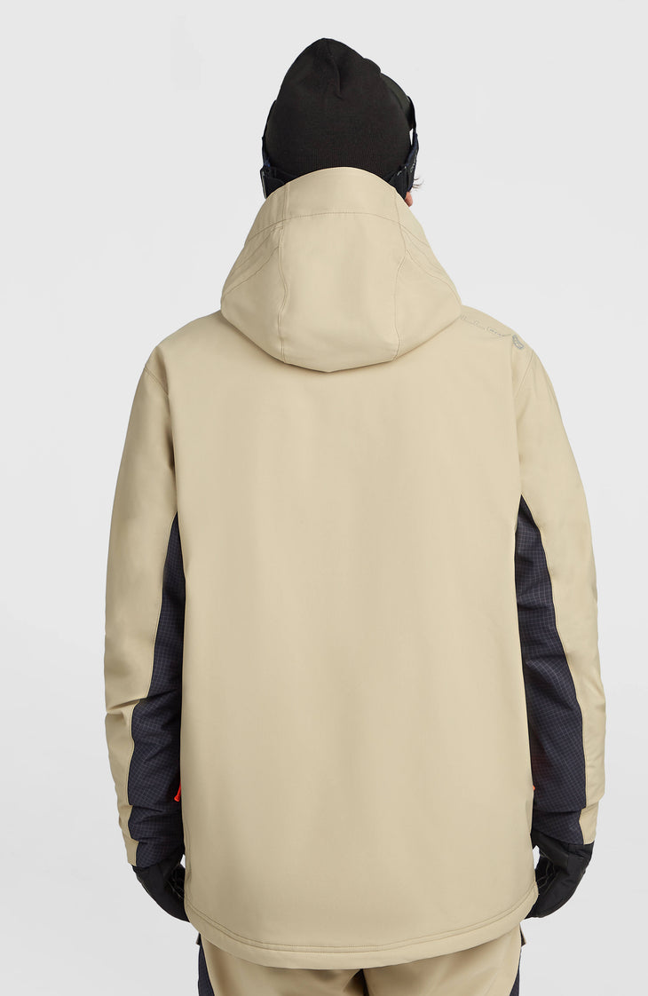 FWC'Peak Pro wintersportjas | Olive Blush Colour Block
