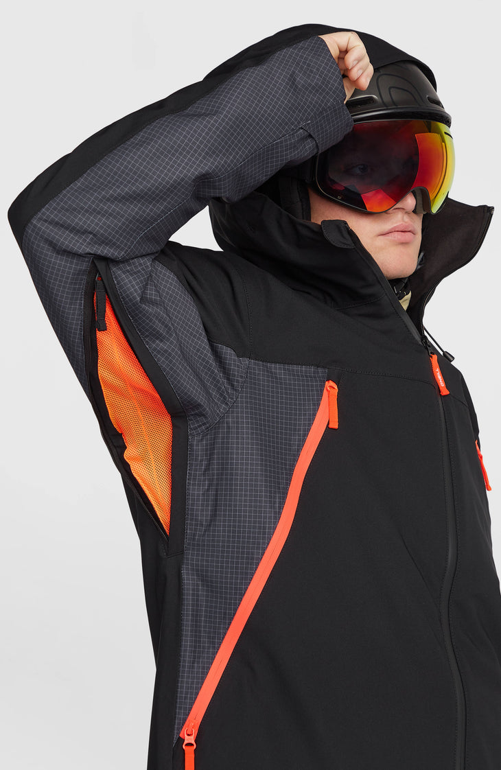 FWC'Peak Pro wintersportjas | Black Out Colour Block