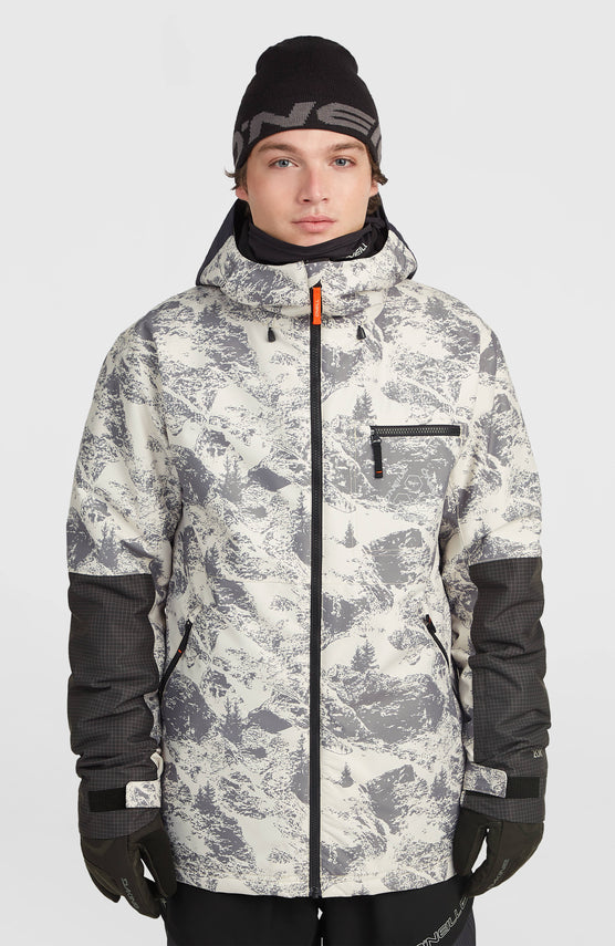 FWC'Peak wintersportjas | Grey Mountain Landscape