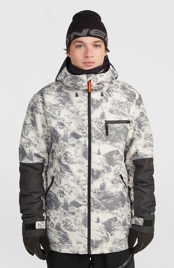 FWC'Peak wintersportjas | Grey Mountain Landscape