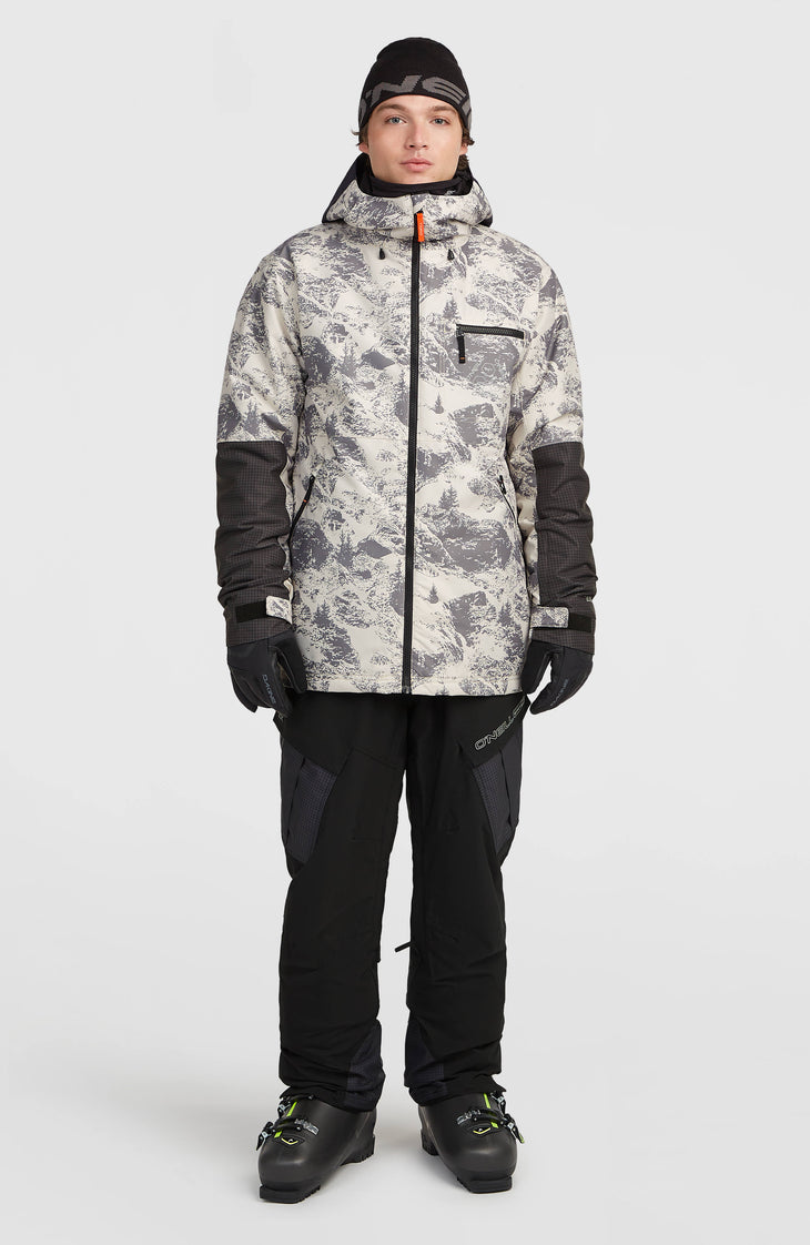 FWC'Peak wintersportjas | Grey Mountain Landscape