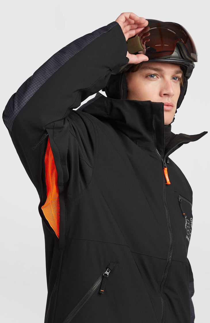 FWC'Peak wintersportjas | Black Out Colour Block