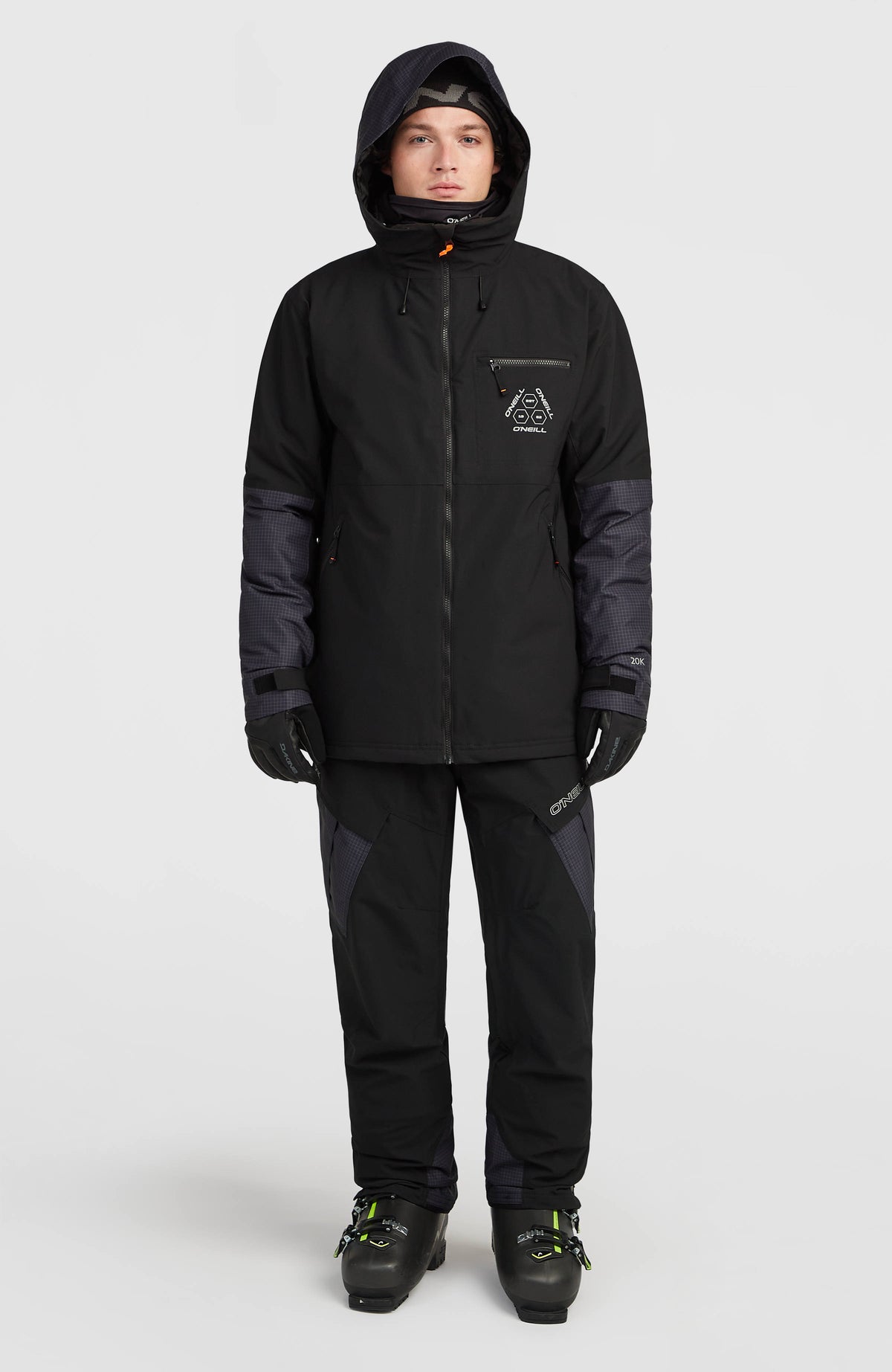 FWC'Peak wintersportjas | Black Out Colour Block