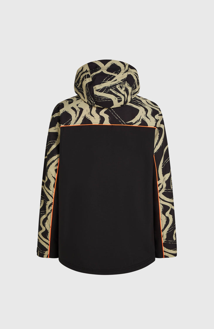 FWC'Play Asymmetric wintersportjas | Beige Snowtracks